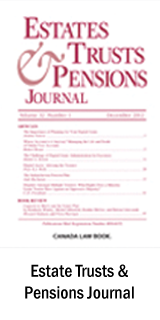 Estates, Trusts and Pensions Journal